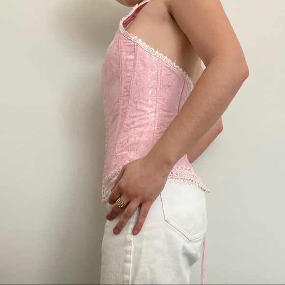 Pink vintage corset (S/M) - Picture 4 of 5